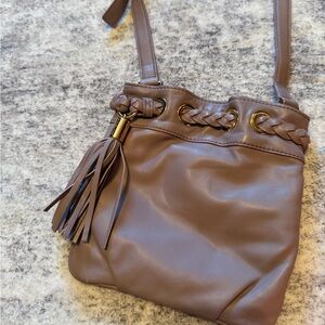 Purple fringe Michael Kors crossbody Bag